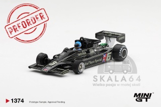 PREORDER MINI GT MGT01374-L 1978 Lotus 78 #6 Ronnie Peterson South African GP Winner