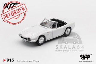 PREORDER MINI GT Toyota 2000GT You Only Live Twice 007 James Bond MGT00915-007E 1:64