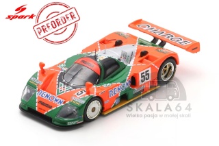 PREORDER SPARK Mazda 787B 2.6L Team Mazdaspeed Co. Ltd. #55 Winner 24h Le Mans 1991 B. Gachot J. H. V. Weidler 1:64