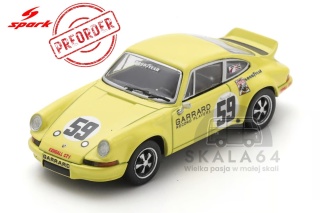 PREORDER SPARK Porsche 911 Carrera RSR 2.8 Team Garrard #59 Winner 12h Sebring 1973 P. Gregg H. Haywood D. Helmick 1:64