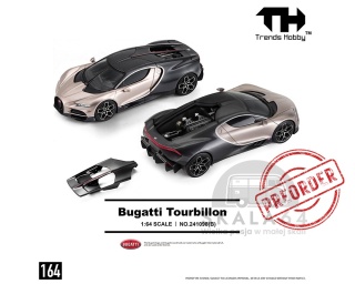 PREORDER TRENDS HOBBY Bugatti Tourbillon Dore 1:64 TH241098B