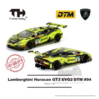 PREORDER TRENDS HOBBY Porsche 911 GT3 R Bathurst 12 Hour 2026 #911 Yellow/Black 1:64 TH241084G