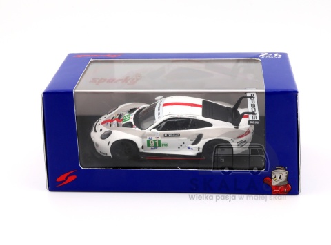 SPARK Porsche 911 RSR #91 Porsche GT Team Winner LMGTE Pro Class 24h Le Mans 2022 G. Bruni - R. Lietz - F. Makowiecki 1:64