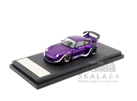 STREET WARRIOR - GHOST PLAYER Porsche 911 RWB 993 RAUH-Welt Purple 1:64