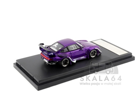 STREET WARRIOR - GHOST PLAYER Porsche 911 RWB 993 RAUH-Welt Purple 1:64