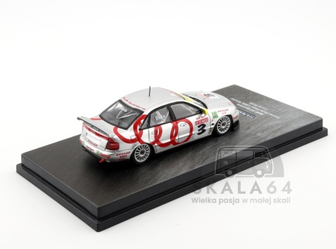 Model samochodu Audi A4 Quattro 1996 Macau Guia Race Winner Frank Biela #3 w skali 1:64 - tył