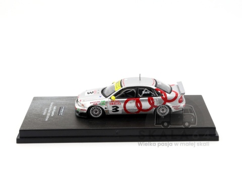 Model samochodu Audi A4 Quattro 1996 Macau Guia Race Winner Frank Biela #3 w skali 1:64 - bok