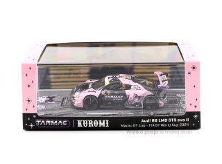 TARMAC WORKS Audi R8 LMS GT3 Evo II #10 Kuromi Macau GT Cup FIA GT World Cup 2024 1:64