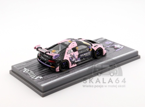 Model samochodu Audi R8 LMS GT3 Evo II #10 Kuromi Macau GT Cup FIA GT World Cup 2024 w skali 1:64 - tył