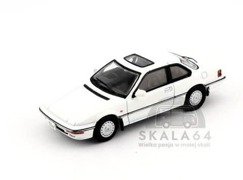 Model samochodu Honda Prelude BA4 White w skali 1:64 - przód