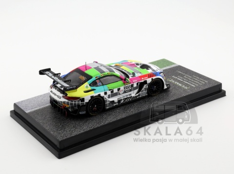 Model samochodu Mercedes-AMG GT3 Bathurst 12h 2025 M. Engel M. Grenier M. Martin #888 w skali 1:64 - tył