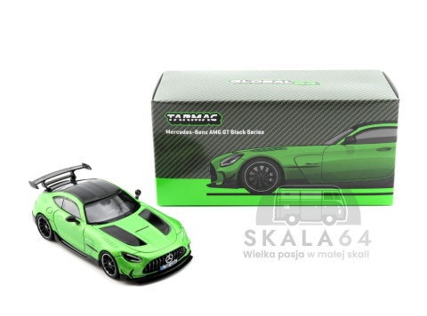 Model samochodu Mercedes-Benz AMG GT Black Series Green w skali 1:64 - pudełko