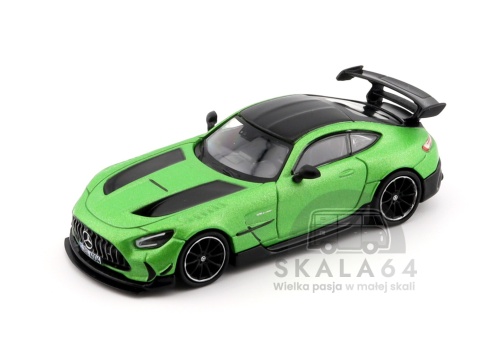 Model samochodu Mercedes-Benz AMG GT Black Series Green w skali 1:64 - przód
