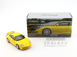 TARMAC WORKS Porsche 911 GT3 type 996 Yellow 1:64