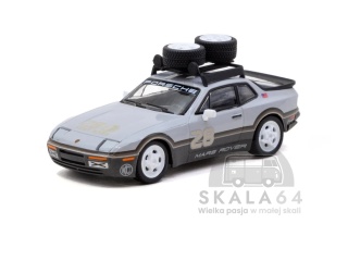 TARMAC WORKS x SCHUCO Grams Mars Rover Porsche 944 Safari T64S-018-G28 1:64