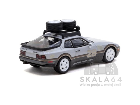 TARMAC WORKS x SCHUCO Grams Mars Rover Porsche 944 Safari T64S-018-G28 1:64