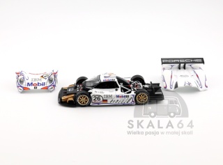 TRENDS HOBBY Porsche 911 GT1 24h Le Mans 1998 Winner #26 L. Aïello A. McNish S. Ortelli 1:64