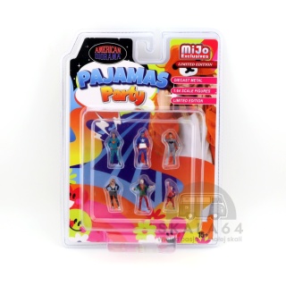 AMERICAN DIORAMA Pajamas Party MiJo Exclusives Limited Edition Figurki 1:64 AD-2436MJ