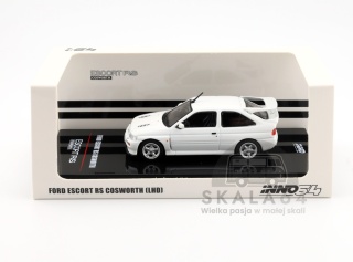 INNO64 Ford Escort RS Cosworth White LHD 1:64