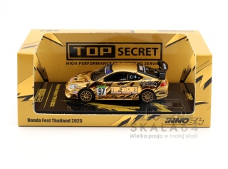 INNO64 Honda Integra Type R DC5 Top Secret GOLD Honda Fest Thailand 1:64