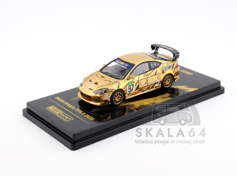 Model samochodu Honda Integra Type R DC5 Top Secret GOLD Honda Fest Thailand w skali 1:64 - przód