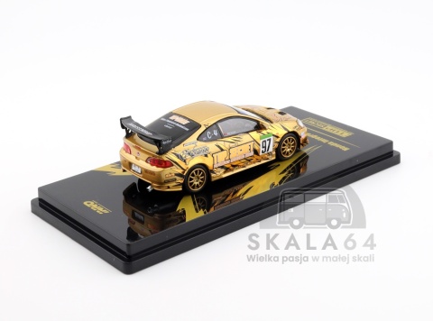 Model samochodu Honda Integra Type R DC5 Top Secret GOLD Honda Fest Thailand w skali 1:64 - tył