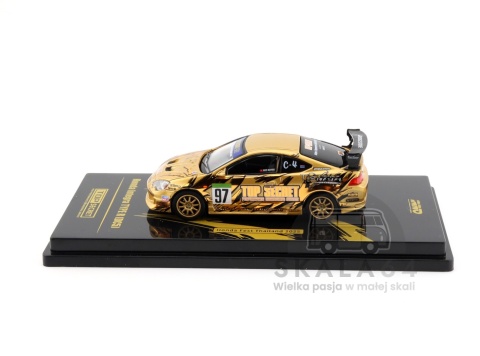 Model samochodu Honda Integra Type R DC5 Top Secret GOLD Honda Fest Thailand w skali 1:64 - bok
