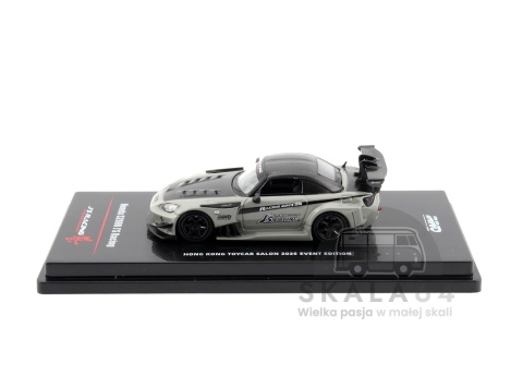 Model samochodu Honda S2000 J's Racing Hong Kong Toycar Salon 2025 Event Edition w skali 1:64 - bok
