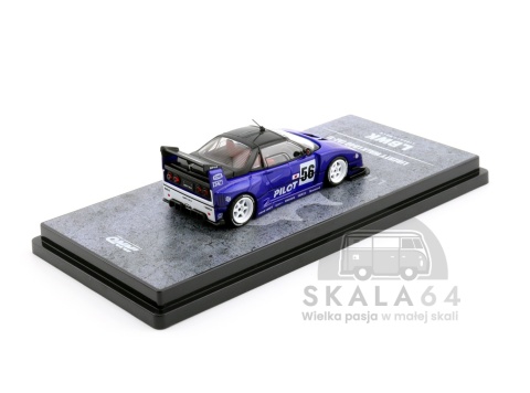 Model samochodu Mazda AZ-1 LBWK Liberty Walk LB40 Pilot Blue w skali 1:64 - tył