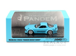INNO64 Mazda RX-7 FC3S Pandem Rocket Bunny Tiffany Blue 1:64