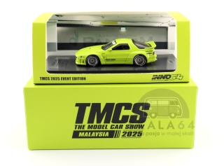 INNO64 Mazda RX-7 FC3S Pandem Aero TMCS Malaysia 2025 Event Edition Green 1:64