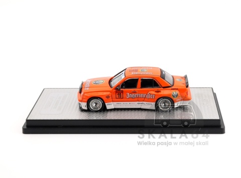 Model samochodu Mercedes-Benz Pandem Rocket Bunny 190E JAGERMEISTER w skali 1:64 - bok