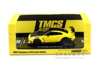 INNO64 Nissan GT-R R35 TMCS Singapore 2025 Event Edition Yellow 1:64