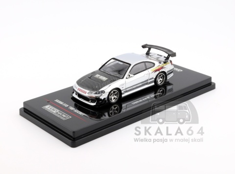 Model samochodu Nissan Silvia S15 Top Secret Tokyo Auto Salon Kuala Lumpur 2025 Event Edition w skali 1:64 - przód