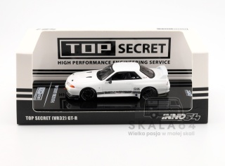 INNO64 Nissan Skyline Top Secret VR32 GT-R White 1:64