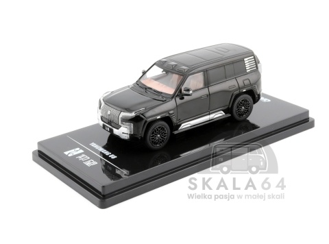 Model samochodu Yangwang U8 Black w skali 1:64 - przód