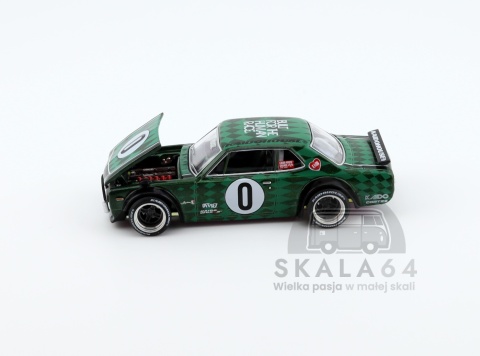 Model samochodu Nissan Skyline 2000 GT-R KPGC10 Cortez V1 w skali 1:64 - maska