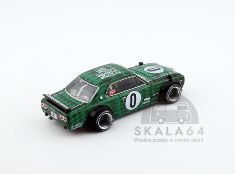 Model samochodu Nissan Skyline 2000 GT-R KPGC10 Cortez V1 w skali 1:64 - tył