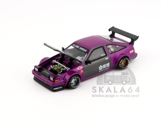 MINI GT Kaido House 254 Toyota AE86 Sprinter Trueno TOUGE V1 Purple KHMG254 1:64