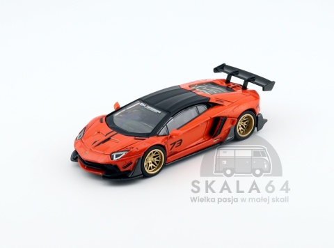 MINI GT Lamborghini Aventandor LB-WORKS Limited Edition Orange MDX 2025 1:64 MGT01133-R