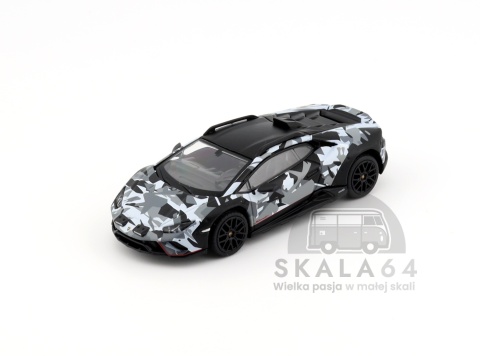 Model samochodu Lamborghini Huracan Sterrato All-Terrain NEVE w skali 1:64 - przód