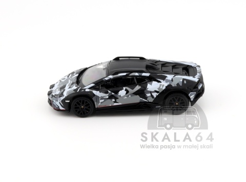 Model samochodu Lamborghini Huracan Sterrato All-Terrain NEVE w skali 1:64 - bok