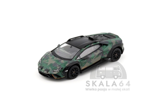 Model samochodu Lamborghini Huracan Sterrato All-Terrain BOSCO w skali 1:64 - przód