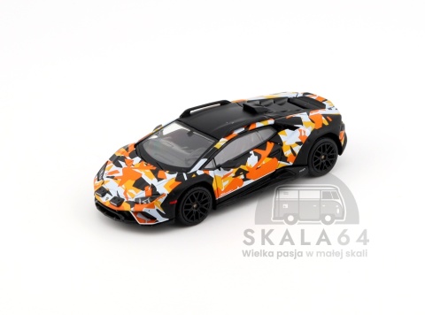 Model samochodu Lamborghini Huracan Sterrato All-Terrain TERRA w skali 1:64 - przód