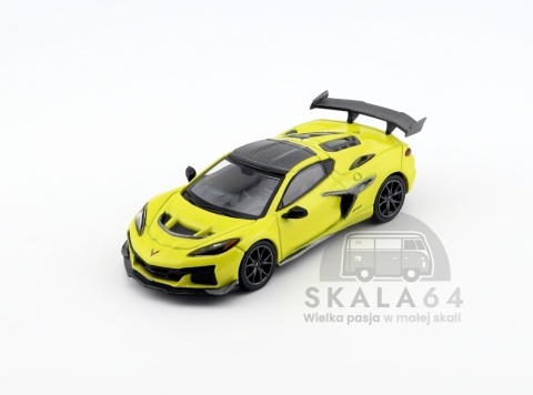 MINI GT Chevrolet Corvette C8 ZR1 Accelerate Yellow 1:64 MGT01158-L