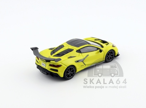 MINI GT Chevrolet Corvette C8 ZR1 Accelerate Yellow 1:64 MGT01158-L