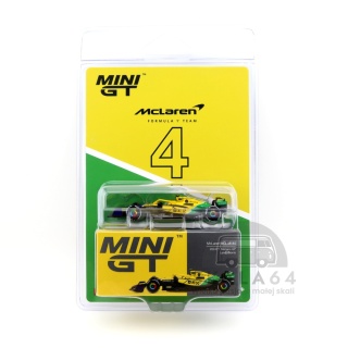 MINI GT McLaren MCL38 #4 Lando Norris 2024 F1 Monaco GP 1:64 MGT01164-BL