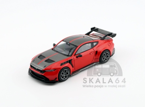 MINI GT Ford Mustang GTD LHD Race Red 1:64 MGT01196-BL