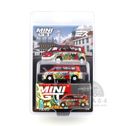 MINI GT Volkswagen VW ID. Buzz Mizu Design LHD 1:64 MGT01209-BL