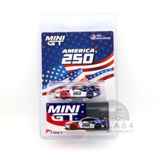 MINI GT Ford Mustang GTD America 250 USA Exclusive LHD 1:64 MGT01301-BL
